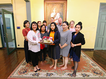 CAST & OAC Welcomed and Extended Warm
Wishes of New Year 2018 to the Delegates
of Baptist Student Center